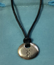 Viking Silver Pewter Rune