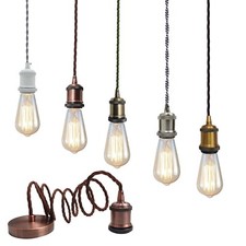 1m/ 2m Light Pendant Fitting