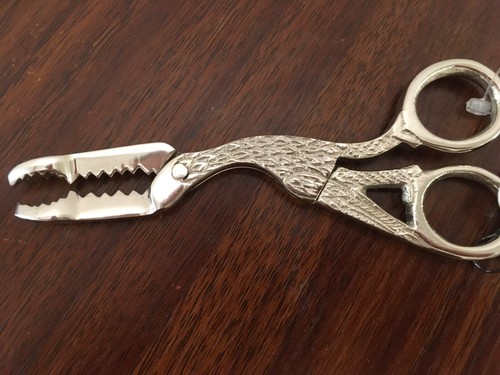 Art nouveau style sugar - style, tongs