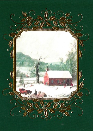 Currier ives boxed christmas - boxed,