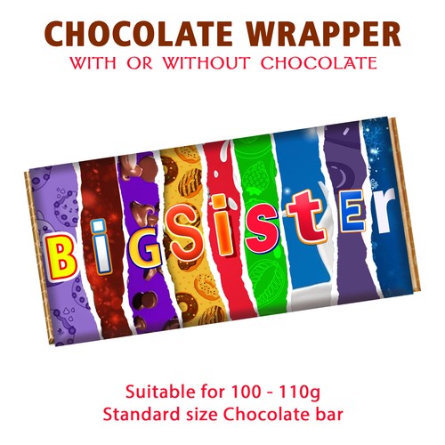 Big sister chocolate - big, bar