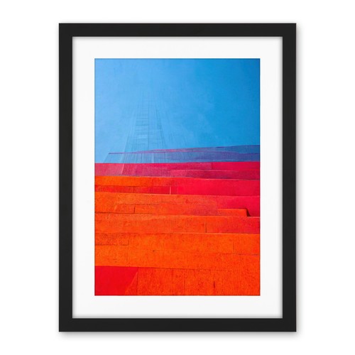 Steps blue purple pink - steps,
