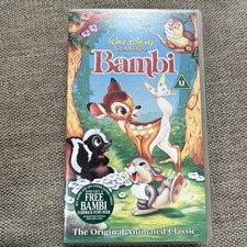 Walt Disney Classics Bambi VHS