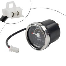 Black Speedometer Meter For