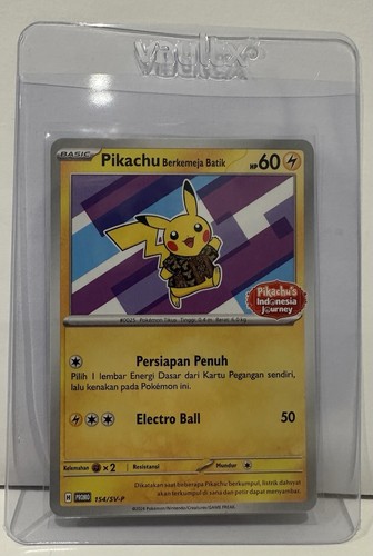 Pikachu batik 154 p - pikachu, 154/sv-p