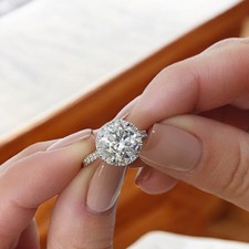 Round Diamond Ring 2.20 Ct