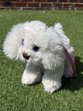 Keel Toys Cute White Bichon Frise Cockapoo Labradoodle Puppy Dog Soft Plush Toy