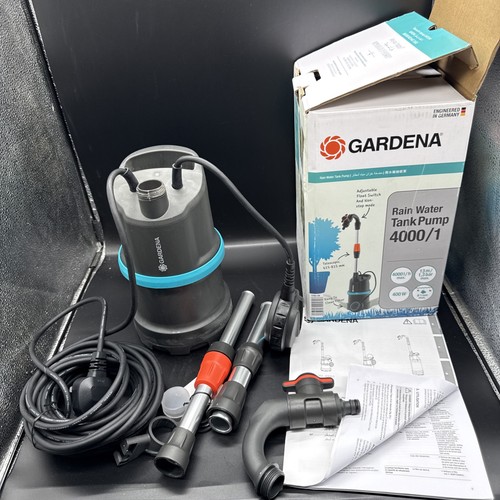 Gardena rain water tank - rain, pump