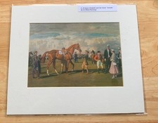 SIR ALFRED MUNNINGS; H.M.QUEEN