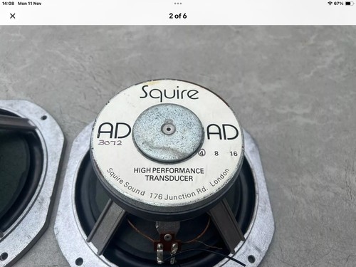 Vintage squire inch - inch, speaker