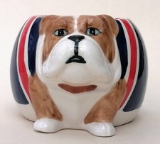 British Bulldog Mug Union Jack Flag Novelty Patriotic Gift Tea Coffee