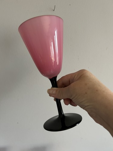 Set pink with black stem - 4,