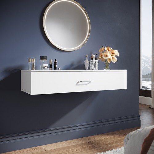 White high gloss hanging - white,