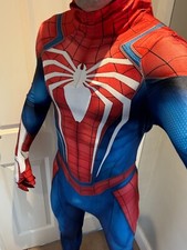 Spider-Man PS4 PS5 Insomniac Spiderman Cosplay Costume Suit - Adult