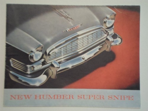 Humber super snipe orig c1959 - humber,