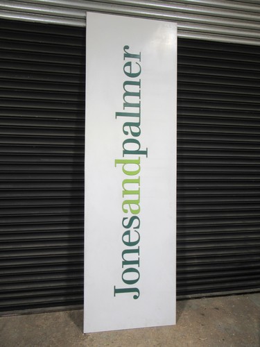 Large industrial factory sign - factory,