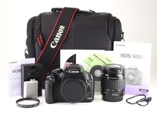 Canon EOS 500D DSLR & EF
