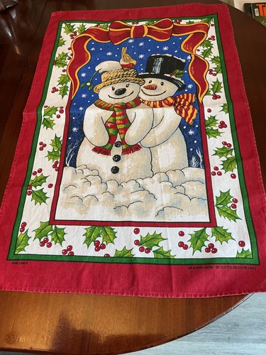 Vintage pure linen - tea, towels