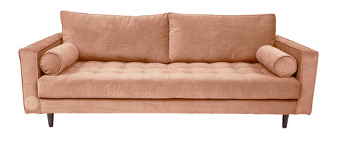 Scott blush pink velvet - scott,