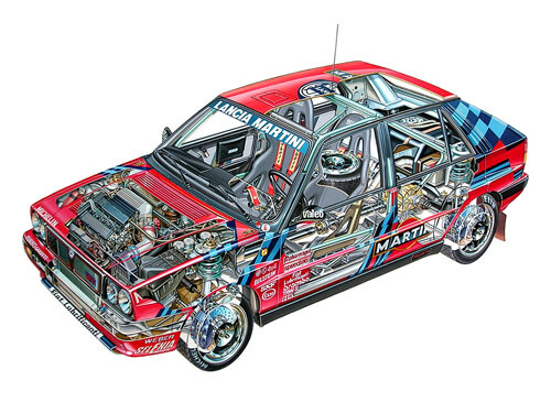 Lancia delta integrale - a3,