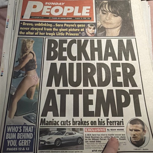 People newspaper reg kray - reg,