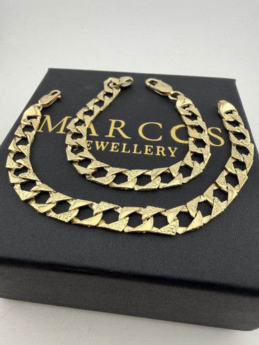 9ct gold chaps - 9ct, bracelet