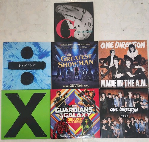 Job lot vinyl albums - albums, (7):