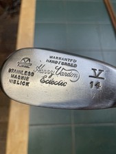 Hickory Golf Club Rare Harry Vardon Signature Eclectic Model V14 Mashie Niblick