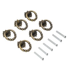 Classic Antique Drop Ring Pull Handle for Cabinet Dresser Set (76 characters)