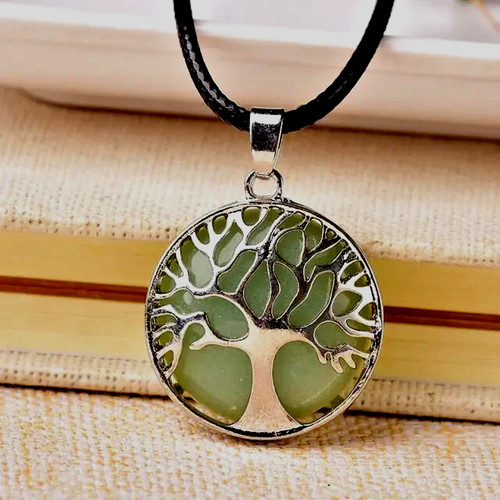 Green aventurine healing tree - aventurine,