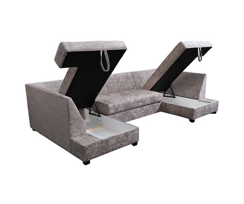 Large shape sofa bed - u,