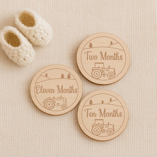 Baby milestone disc - baby, |