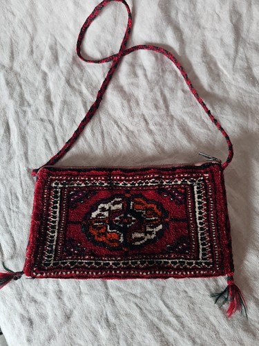 Small vintage wook carpet - small,