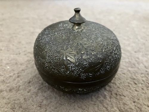 Antique japanese antimony - antimony, ware