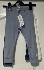 Bnwt Girls Leggings X3 Age