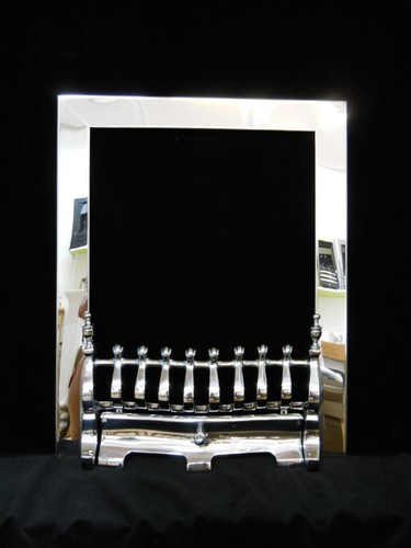 Replacement gas fire - gas, polished