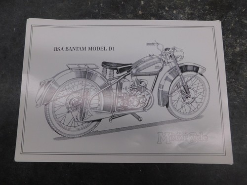 The classic motorcycle bsa - classic,