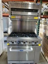 36" RANGE STOVE, 6 BURNERS