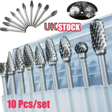 10 x Tungsten Steel Solid