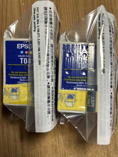 Genuine epson t041 colour ink - genuine,