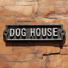Vintage Cast Iron Dog House