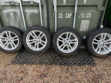 4 X  BMW 3 SERIES F30 F31  E90 E91 17” ALLOY WHEELS WITH  WINTER TYRES