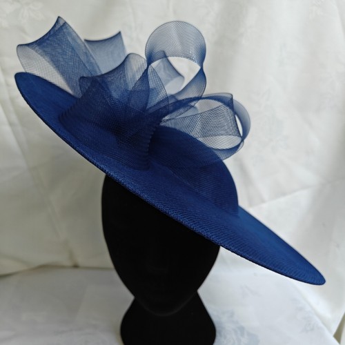 Royal blue flower wide - blue,
