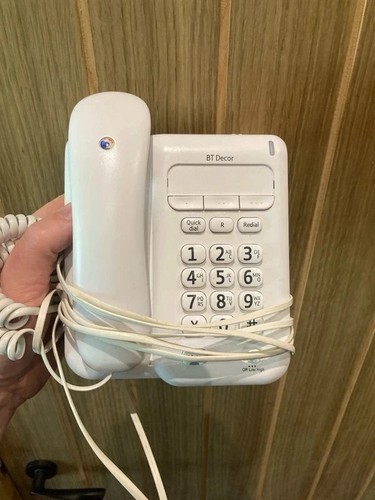 Decor 2100 white corded - bt,