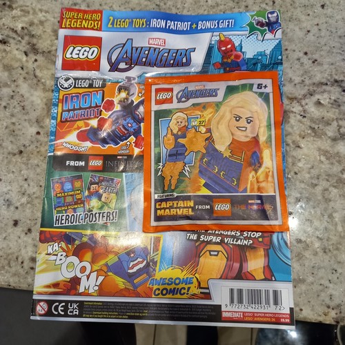 Lego 242321 captain - lego, marvel