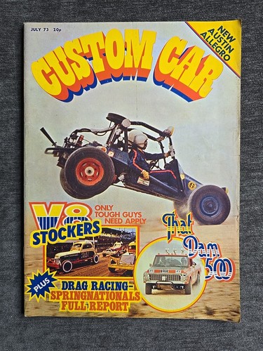Custom car magazine july 1973 - custom,