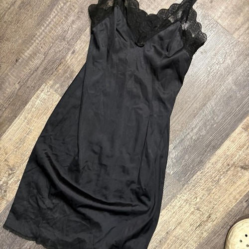 Vintage vassarette black lace - vintage,
