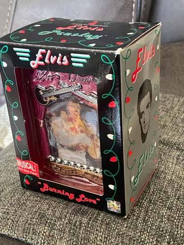 Elvis musical ornament sings - musical,