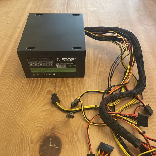 Justop black 700w - 700w, atx