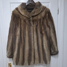 Vintage MINK Real Fur Coat